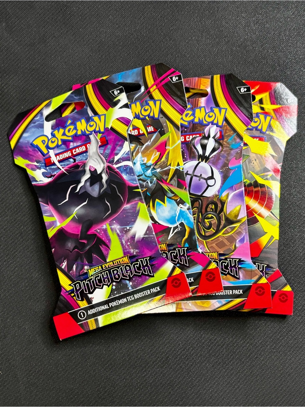 Brand New! Pokémon TCG Pitch Black Full Art Set Sleeved Boosters